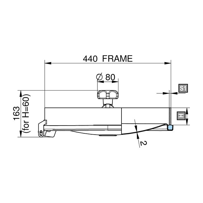 Ovale Mannlochdeckel SKS GmbH Edelstahl