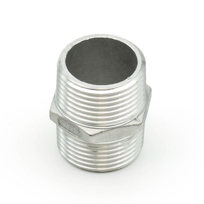 Hexagon Nipples SKS Stainless Steel