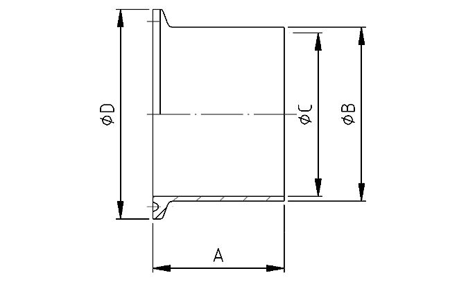 Clamp Weld Ferrule SKS Stainless Steel