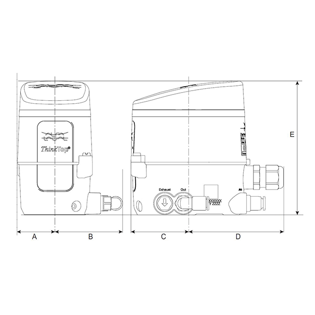 ThinkTop V55 IO-Link 1MV P 6mm