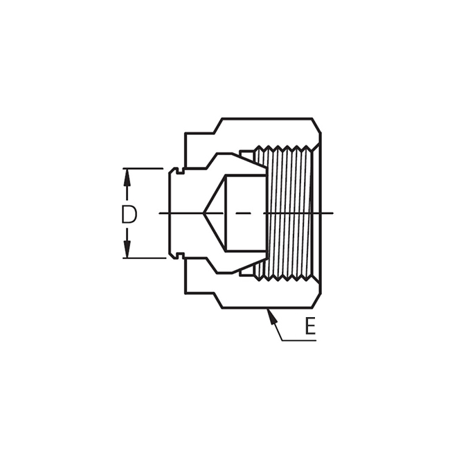 Superlok Plug ø1/2", 316L