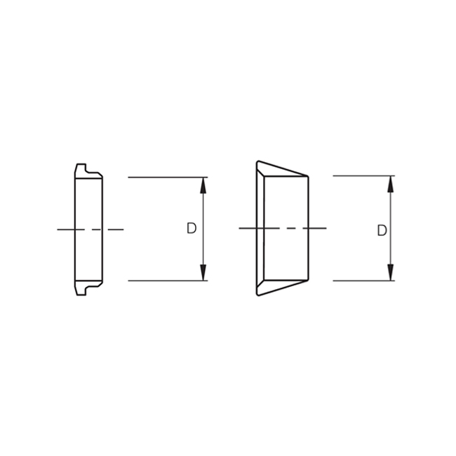 Superlok Ferrule Set (Voor & Achter) ø1/2", 316L 10 sets per set