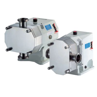 Rotary lobe pumps