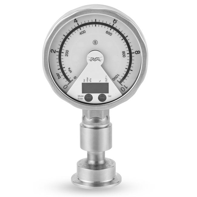 Alfa Laval Pressure Gauge Sks Stainless Steel