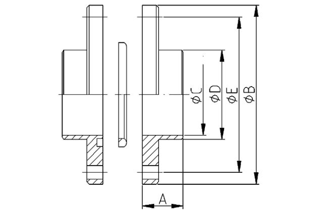 DIN Flange coupling 3